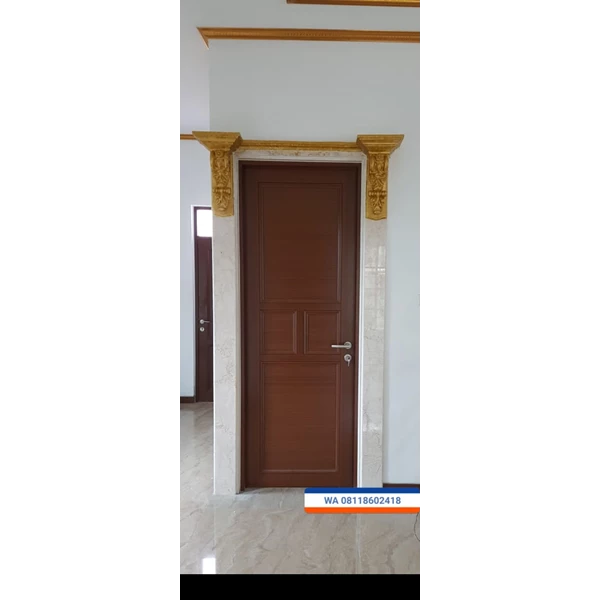 Wood Grain Butterfly Aluminum Door (215x70)